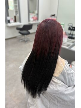 ガルボヘアー 桟橋店(garbo hair) プルシールエクステロング高知エクステ