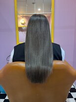 どぅ~す 梅田店 ブリーチカラー+エクステ+カット