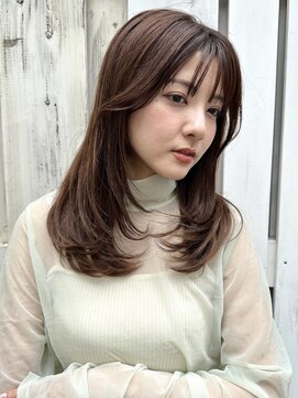 ベル 銀座5丁目店(Belle) レイヤースタイル　シースルーバング