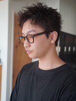 クオル キャスト 熊本(QOL×cast) ルースショートピンパーマ