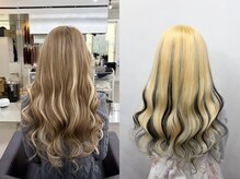【ブリーチカラー インナーカラー バレイヤージュ グラデーション 】ハイトーンカラーはLuciAにお任せ☆