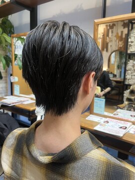 フレンズ 手稲店(friend's) 襟足ありカットだけで収まるスッキリメンズカット札幌手稲美容室
