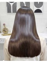 hanz.hair【ハンズヘアー】髪質改善/縮毛矯正/ハイライト/メテオカラー&nbsp;ストレートロング