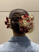 タヤ イオンモール津田沼North店(TAYA)&nbsp;華やか大きめシニヨン