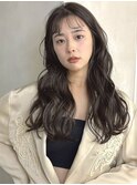 ひし形レイヤーボブハッシュ/顔周り/オリーブベージュ/横浜