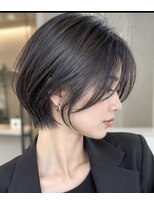 髪質改善サロン WE BE PARSLEY atre 川越店【ウィービーパセリアトレ】&nbsp;【黒髪.暗髪でも重くない】モード質感.透明感シースルーショート