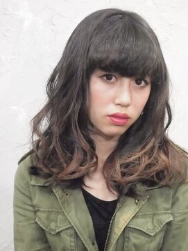 フェリシータ 総持寺店(felicita) 外国人風3Dグラデーション#グレージュ