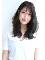 ラエティス(Laetus)&nbsp;【Laetus】グレージュで暗髪×大人の外ハネくびれミディ