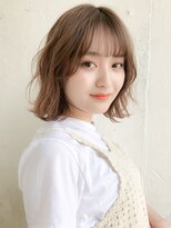 ルティア(Lutia) シースルーバング ゆるふわセット 切りっぱなしボブ