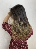 プライズ アイリス 池袋東口店(prize Iris)&nbsp;グラデーションカラーイルミナカラーハイライト池袋