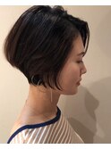大人ショートボブ