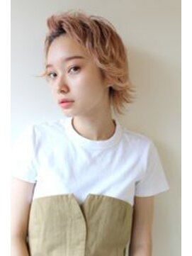 グリーン 渋谷(green) かきあげハイトーンショート