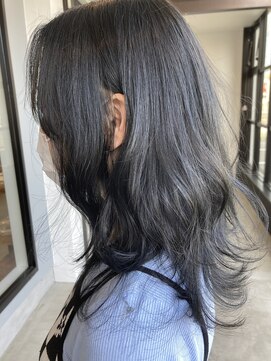 ナンバー(number+) 20代30代大人可愛い髪質改善カラーアッシュグレージュ透明感