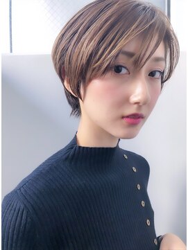 アコロン(acoron) 小顔×オリーブカラー×ハイライトカラー×イルミナ×新宿