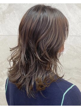 ドゥマン(Demain) 【Demain】大人かわいいひし形シルエット スモーキーベージュ