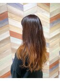 グラデーションカラー・ロング
