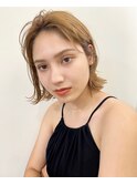 ハイトーン　ハイトーンベージュ　ボブ