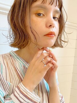 ディッセンバー 神宮前(December) ボブ/柔らかベージュ