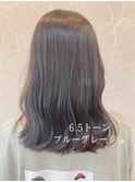 かきあげロング/マロンベージュ/逆三角/髪質改善【Zina銀座】