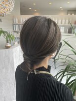 ヘアーデザイン シーベル(HAIR DESIGN SEA BELLE) シンプルお団子アレンジ