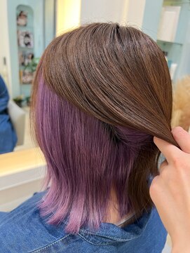 レム(REM) インナーカラー×バイオレット