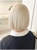 ミニボブホワイトカラー