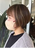 パキっと！コントラストカラーショート