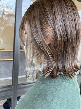 マジョリルゥ 寝屋川店(ma jolie.lou) グレージュインナーカラー