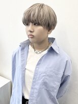 ココ 原宿(KOKO)&nbsp;黒髪小顔クラゲヘアーオリーブグレーココアベージュ