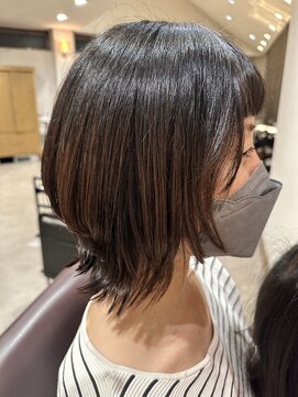 ユウヘアー 石川橋店(U Hair) ミディアムレイヤースタイル/ウルフカット/学割U24
