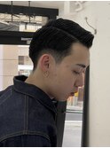 七:三フェード、サイドパート、スキンフェード