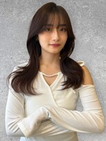 アース 三軒茶屋店(HAIR&MAKE EARTH) 三軒茶屋_レディース_ロング_コテ巻き_くびれ巻き_韓国_トレンド