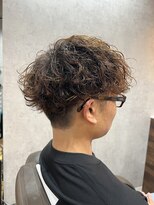 スタンドバーバー 柏(STAND BARBER)&nbsp;マッシュパーマ/ウルフ/アッシュブラック/カルマパーマ/柏駅