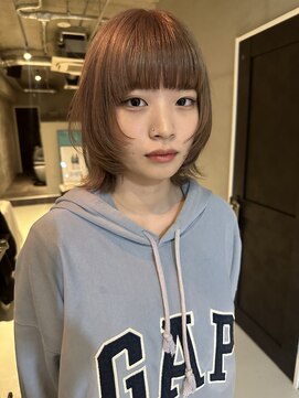 ソイリウム 下北沢(soi rium) ウルフカット_ミルクティーベージュ_レイヤーカット