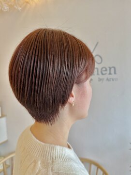 ゴーシェン 稲毛店(Goshen) 丸みショート×ピンク