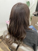 ヘアーデザインスペース リプル(hair design space Ripple) スタイリスト　山田あすか/ロングヘア