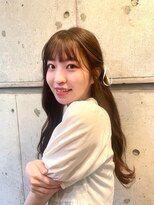 エミュ 天文館店(eMu) ブリーチなし　オリーブベージュ