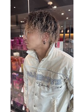 リタ(LITA) 波巻きスパイラルパーマメンズマッシュパーマツイスト パーマ