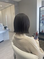 ルクス(Luxs)&nbsp;パツっと切りっぱなしボブ♪