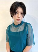 ハンサムショート 丸みショート 大人ショート 博多ショート 福岡