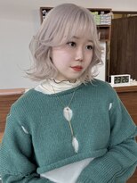 リヴ ウメダ(LIV umeda)&nbsp;ホワイトベージュ/ブリーチ/ダブルカラー【梅田】