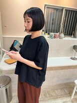 アスラン(ASLAN)&nbsp;【aslan】ショートバング/ミニボブ/黒髪ボブ