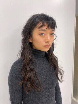 ヴィサージュクオン(VISAGE Quon) ジグザグバング×wave perm