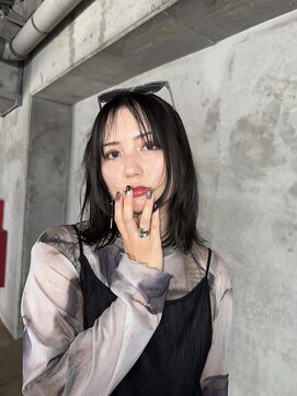 ワルム(warme) blue blackでmodeに＊