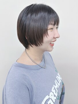 モリオ(morio) *姫カット軽めボブ小顔ボブショートウルフボブレイヤーボブ20代