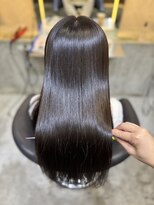 ロンド 表参道店(Lond)&nbsp;暗めカラー/髪質改善/マロンベージュ/くすみベージュ/表参道