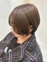 クシュ 本川越店(kusyu...)&nbsp;レイヤーショート×オリーブ×アッシュ