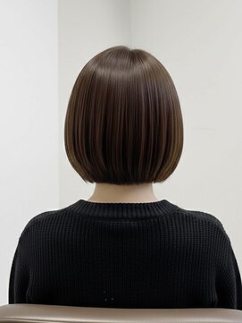 ブラウンカラーボブ