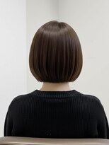 ジール 美容室Zeal ブラウンカラーボブ