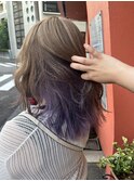 ブリーチありインナーカラー